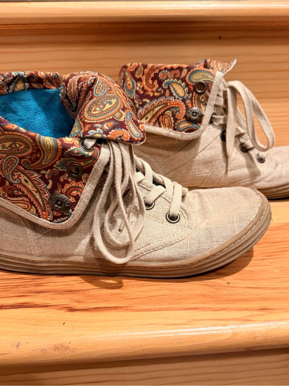 Blowfish Malibu fold over boots - size 7